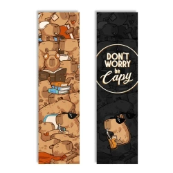 Zakładka kartonowa - Don`t worry be Capy - Molom
