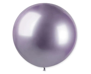 Balon kula shiny fioletowa 80cm - Godan