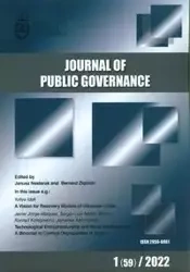 Journal of Public Governance 1 (59) 2022 - Stanisław Mazur (Red.)