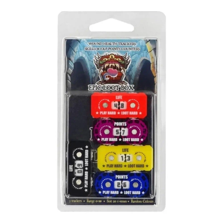 Trackers Counters Range 0-99 20x41mm Random Colour - Epic Loot Box