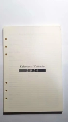 Wkład do organizera terminarz 2026 14,5x21cm - Drops Office Collection
