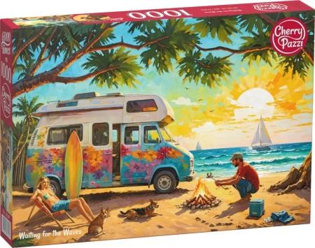 Puzzle 1000 CherryPazzi Waiting for the Waves 31346