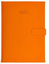 Kalendarz 2025 B5 tygodniowy Nebraska na magnes Pomarańczowy - Wydawnictwo Wokół nas