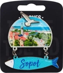 Magnes I love Poland Sopot ILP-MAG-D-SOP-19 - Pan Dragon