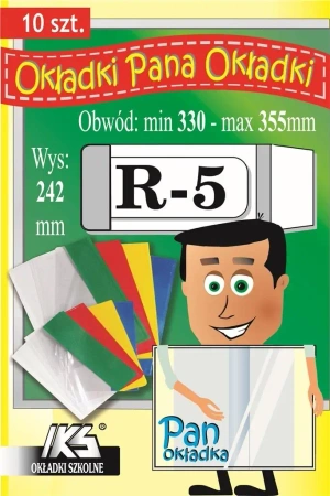 Okładka książkowa regulowana R-5 (10szt) IKS