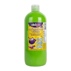 Farba plakatowa w butelce 1000ml jasnozielona - Strigo