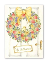 Karnet B6 Wielkanoc Drzwi - Henry