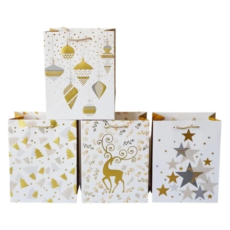 Torebka prezentowa S Boże Narodzenie mix - Ju-Piter