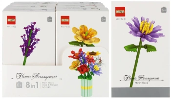 Klocki Konstrukcyjne Kwiaty Mix Mega Creative 567439