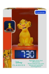 Budzik z lampką nocną i efektami dźwiękowymi Simba Lexibook RL800AN