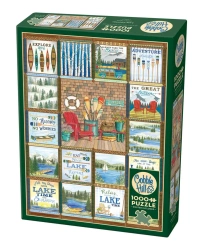 Puzzle 1000 Kraina Wielkich Jezior 113576 - Cobble Hill