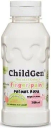 Farba do malowania palcami biała 350ml - ChildGen