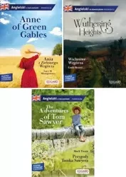 Angielski Ania z Zielonego Wzgórza PAKIET 3 - Mark Twain