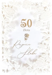 Karnet Rocznica Ślubu 50 - Armin Style