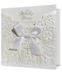 Karnet kwadratowy Ślub KL HM100-1006 - Pan Dragon