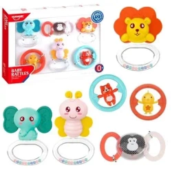 Grzechotek zwierzątka 6 - Leantoys