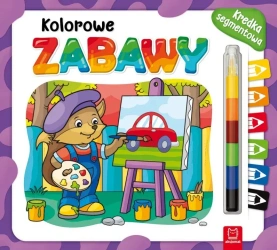 Kolorowe zabawy. Kredka segmentowa - Sylwia Kajdana