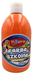 Farba szkolna pomarańczowa 500ml - InSpiria