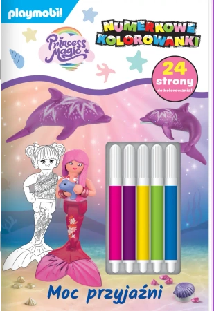 Playmobil Princess Magic. Numerkowe kolorowanki - praca zbiorowa