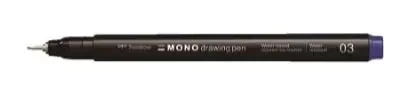 Cienkopis mono drawing 0,35mm niebieski - Tombow