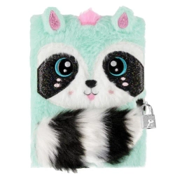 Pamiętnik pluszowy Szop A5 z kłódką - STARPAK