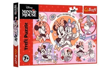 Puzzle 200 Zwyczaje Myszki Minni TREFL