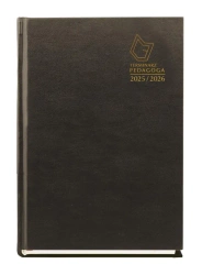 Terminarz Pedagoga A5 2025/2026 czarny - Michalczyk i Prokop