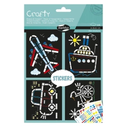 Zestaw kreatywny Crafty Środki transportu - AVENUE MANDARINE