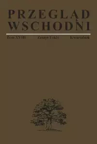 Przegląd Wschodni Tom 63 - Malicki Jan