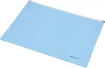 Koperta Focus C4604 A4 z suwakiem niebieska - Panta Plast