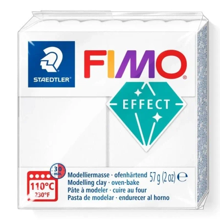 Masa termoutwardzalna Fimo Effect 57g biały - Staedtler