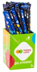 Ołówek trójkątny 2B Pixi planet (72szt) w kubku - GDD