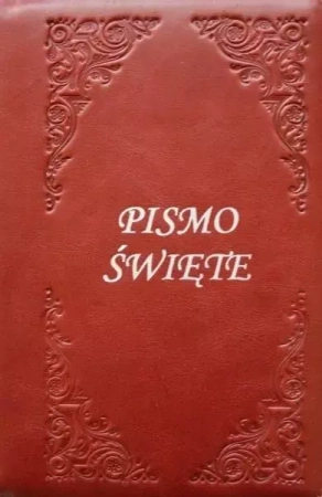 Biblia Tysiąclecia - oazowa, bordo, paginatory - praca zbiorowa