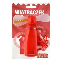Wiatraczek led czerwony - MCD