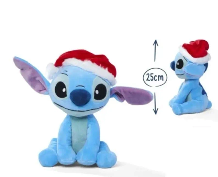 Disney Stitch Mikołaj 25cm - Simba