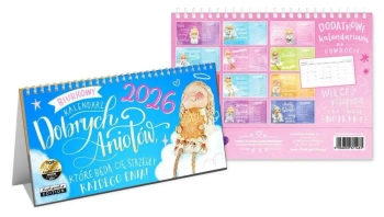 Kalendarz 2026 biurkowy Dobrych Aniołów - Kukartka