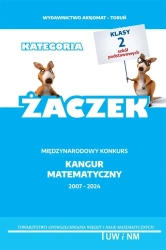Matematyka z wesołym kangurem kat. Żaczek 2024 - praca zbiorowa