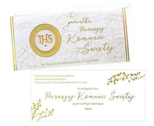 Karnet Primus Komunia - Kukartka