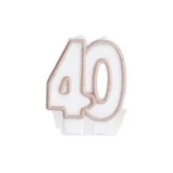 Świeczka jubileuszowa 40 - Arpex