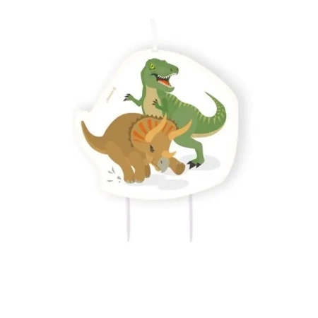 Świeczka urodzinowa Happy Dinosaur - Amscan