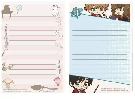 Notes A6/80K z poddrukiem Harry Potter (10szt) - Beniamin