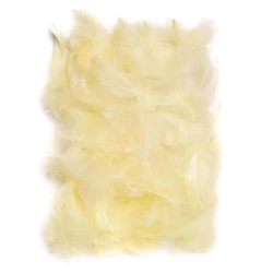 Piórka ecru 5-12cm 10g - Dalprint dpCraft