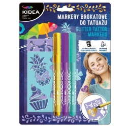Markery do tatuażu z szablonami KIDEA - DERFORM