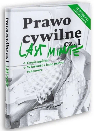 Last Minute. Prawo cywilne cz.1 1.06.2022 - Anna Gólska