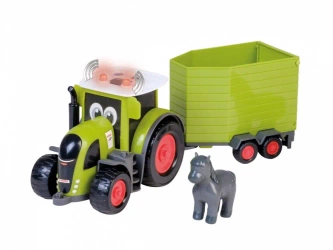 Traktor Claas Mini z przyczepą dla konia - Happy People