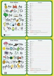 Podkładka na biurko. Alfabet polski - Art-Map
