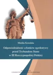 Odpowiedzialność członków egzekutywy... - Monika Kowalska
