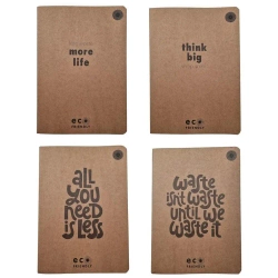 Brulion A5/96K kratka Eco friendly (5szt) - Ziemia Obiecana