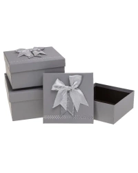 Pudełko prezentowe 3szt mix - Rozette