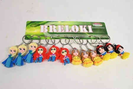 Brelok dziewczynka 12szt/folia Z9541 57321